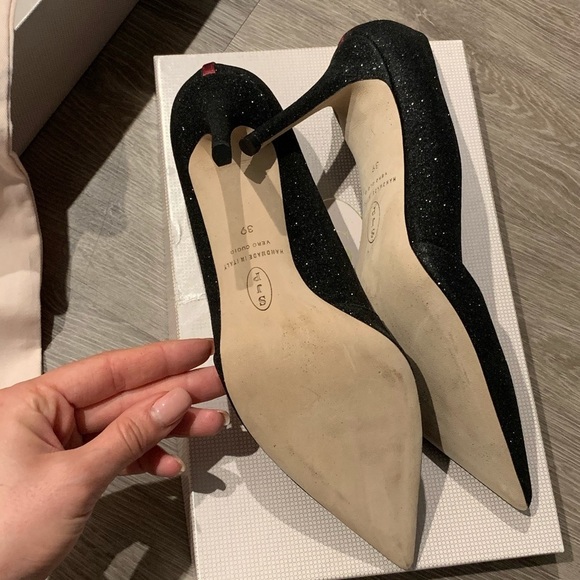 Sarah jessica parker stilleto glitter pumps - Picture 7 of 8